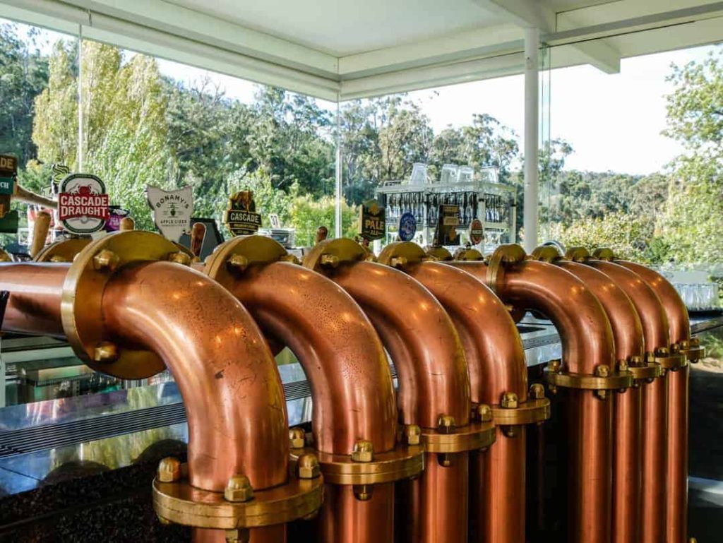 tasmania brewery tour