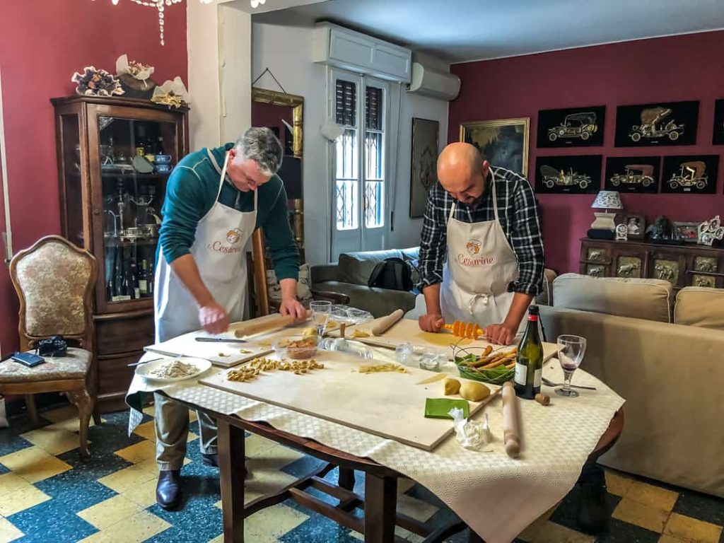 Bologna cooking classes Cook with a local in their home