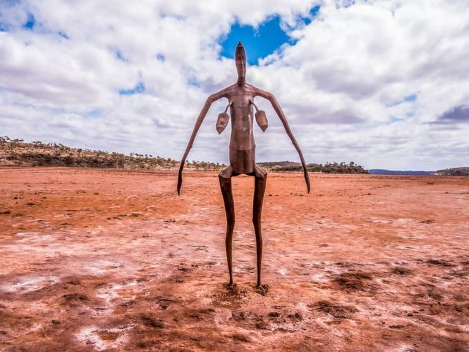 lake ballard sculpture